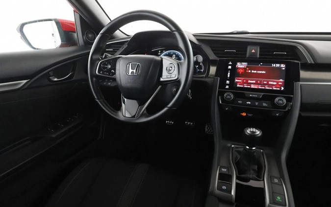 Honda Civic cena 64600 przebieg: 100647, rok produkcji 2017 z Gryfice małe 352
